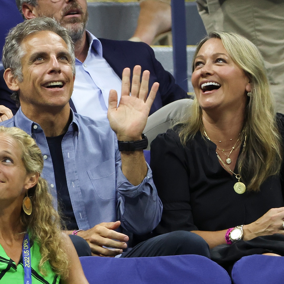 Ben Stiller & Christine Taylor Have a Date Night at 2022 U.S. Open